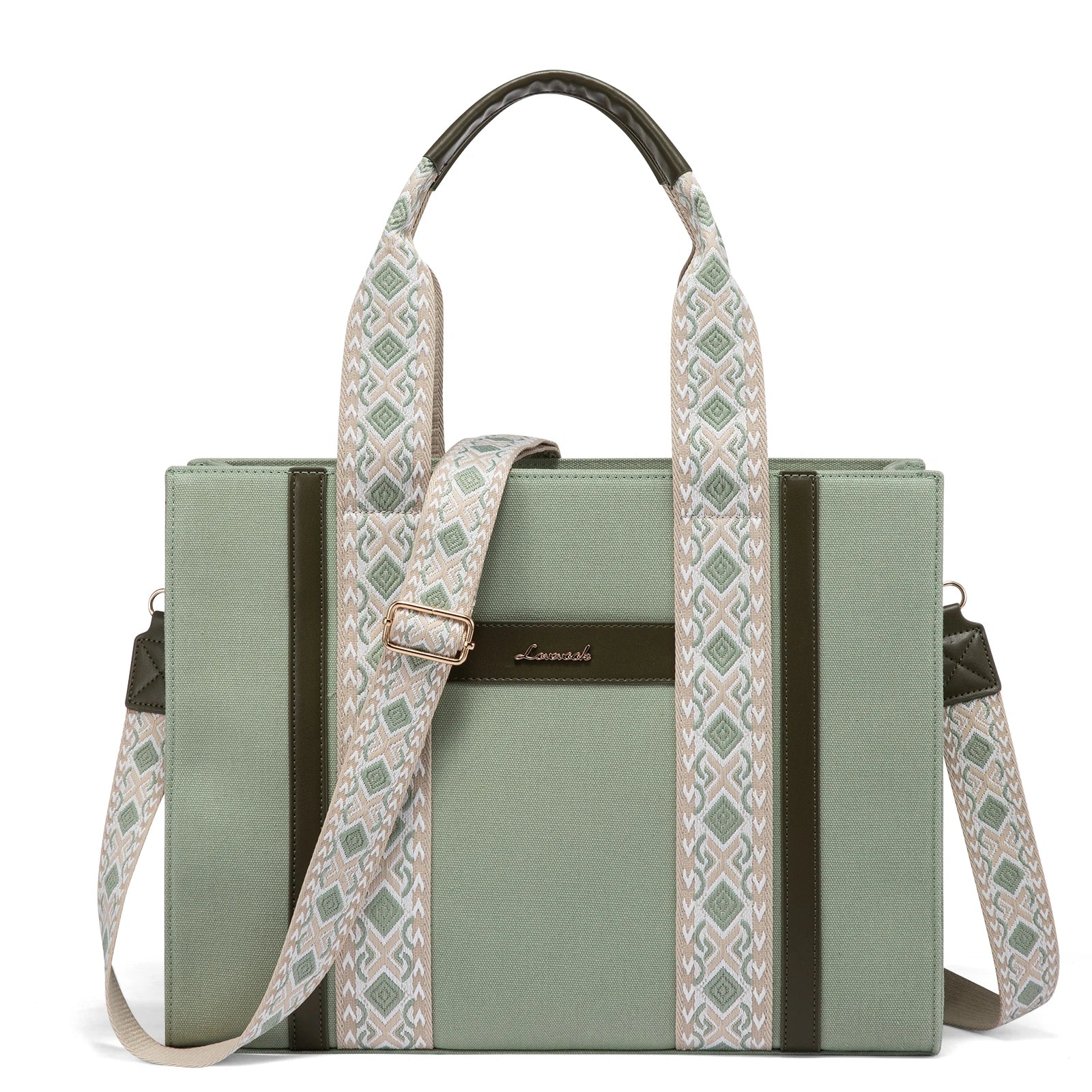 JMT-581834 Canvas Tote Shoulder Bag for Women - Versatile Crossbody Purse for Daily Use, School, Office, and Travel