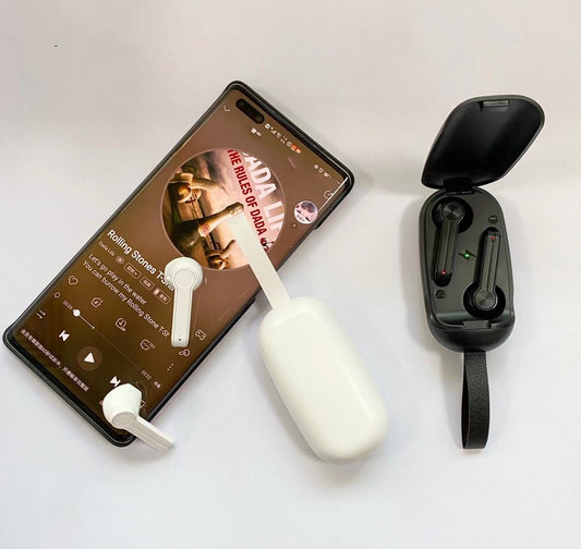 JMT-581834 Portable Wireless Earphone with Call Function and Voice Control - Stereo Bluetooth 5.0 Earplugs