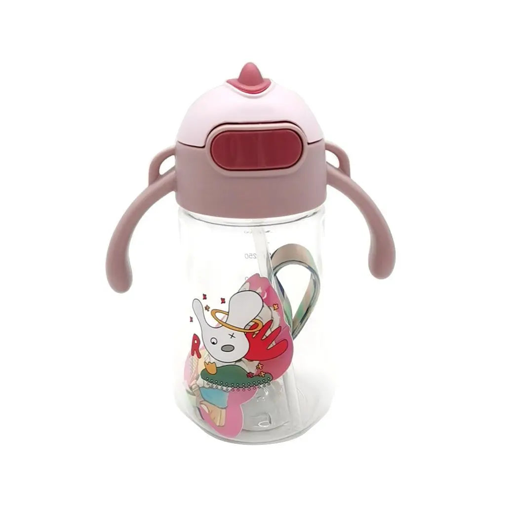 JMT-581962 Spill-Proof Sippy Cup for Toddlers with Straw and Handle