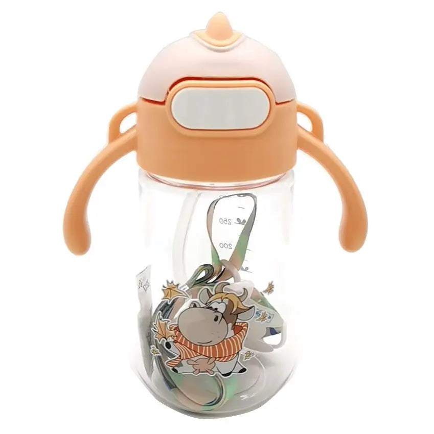 JMT-581962 Spill-Proof Sippy Cup for Toddlers with Straw and Handle