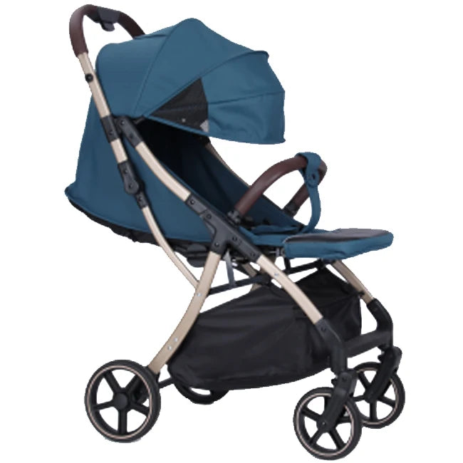 JMT-582154 Adjustable Baby Stroller with Reclining Backrest and Safety Features