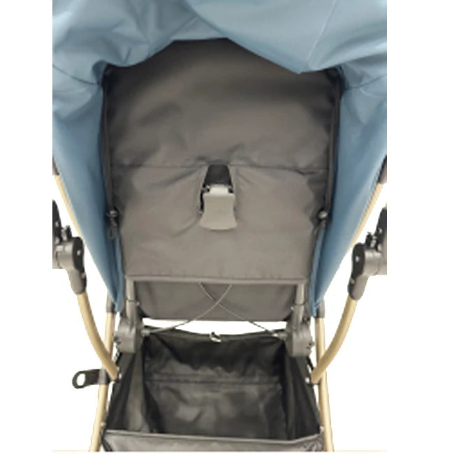 JMT-582154 Adjustable Baby Stroller with Reclining Backrest and Safety Features
