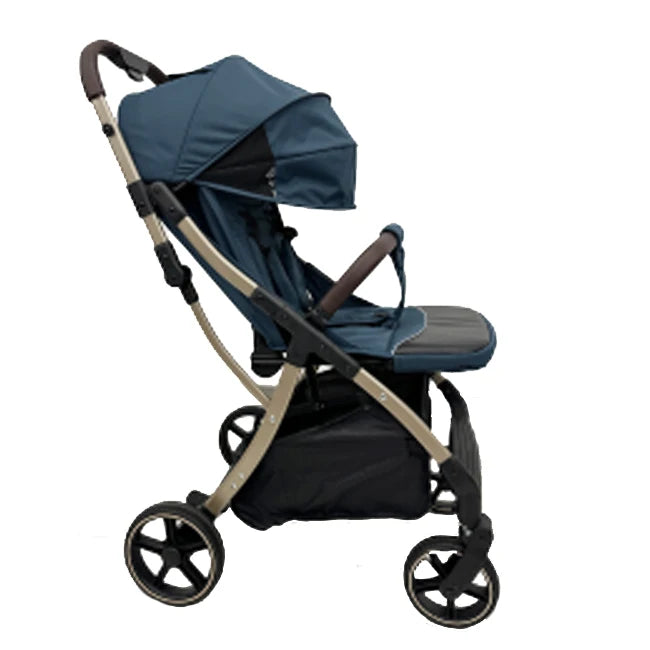 JMT-582154 Adjustable Baby Stroller with Reclining Backrest and Safety Features