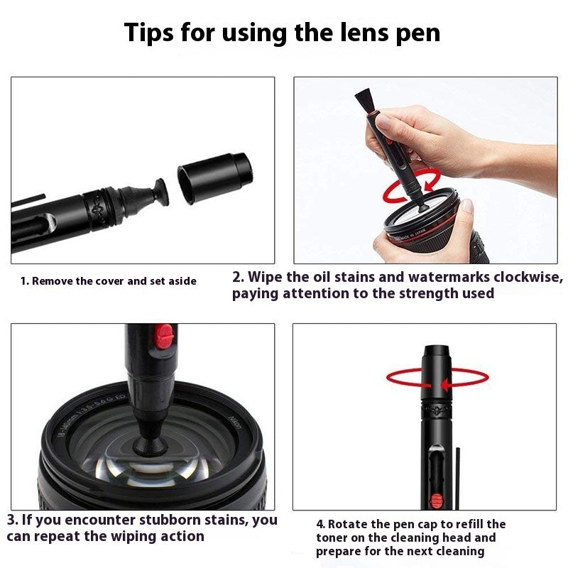 JMT-582538 Comprehensive DSLR Digital Camera Cleaning Kit with Essential Accessories