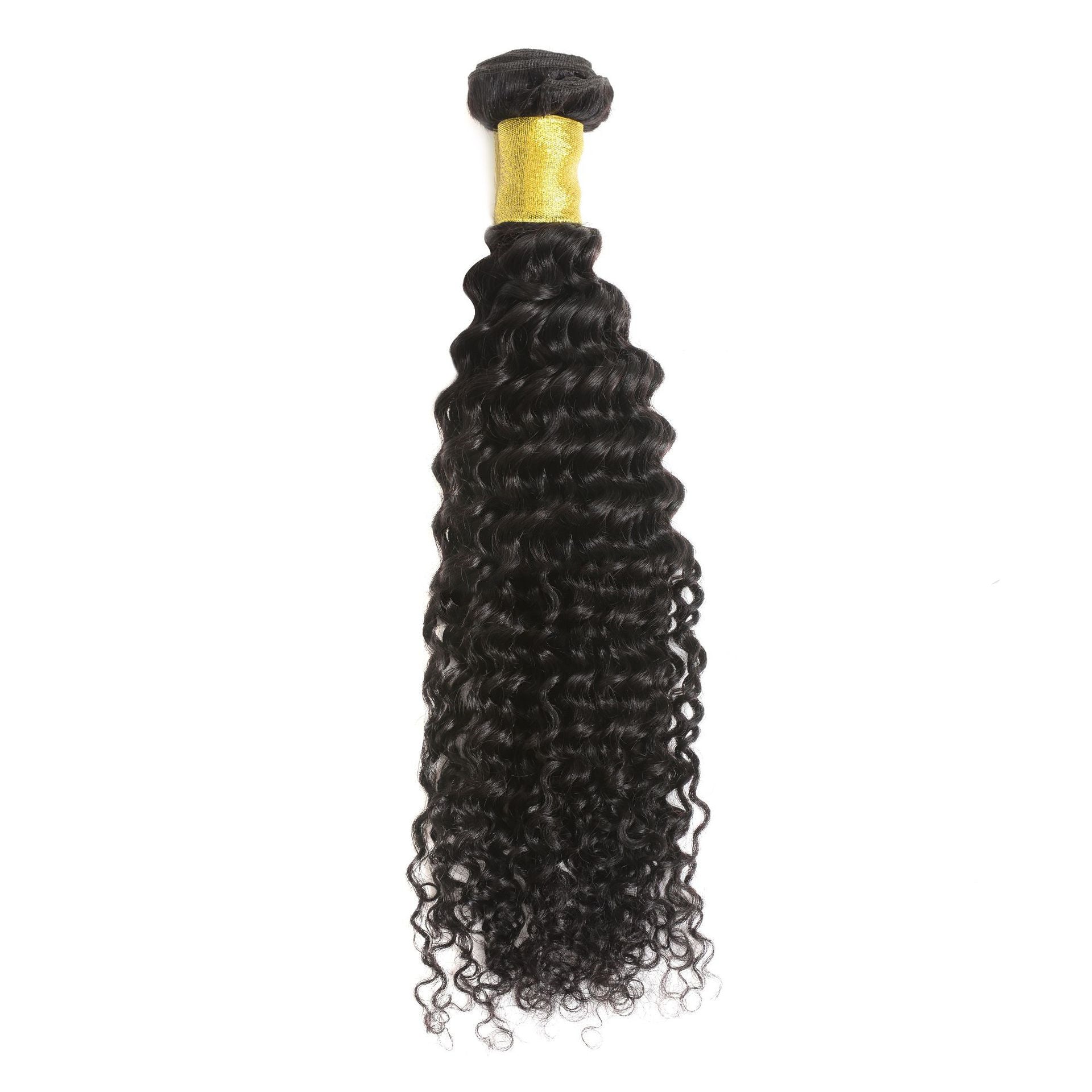 JMT-582538 Real Human Hair Curly Extensions - Long Fashionable Wig in Various Lengths