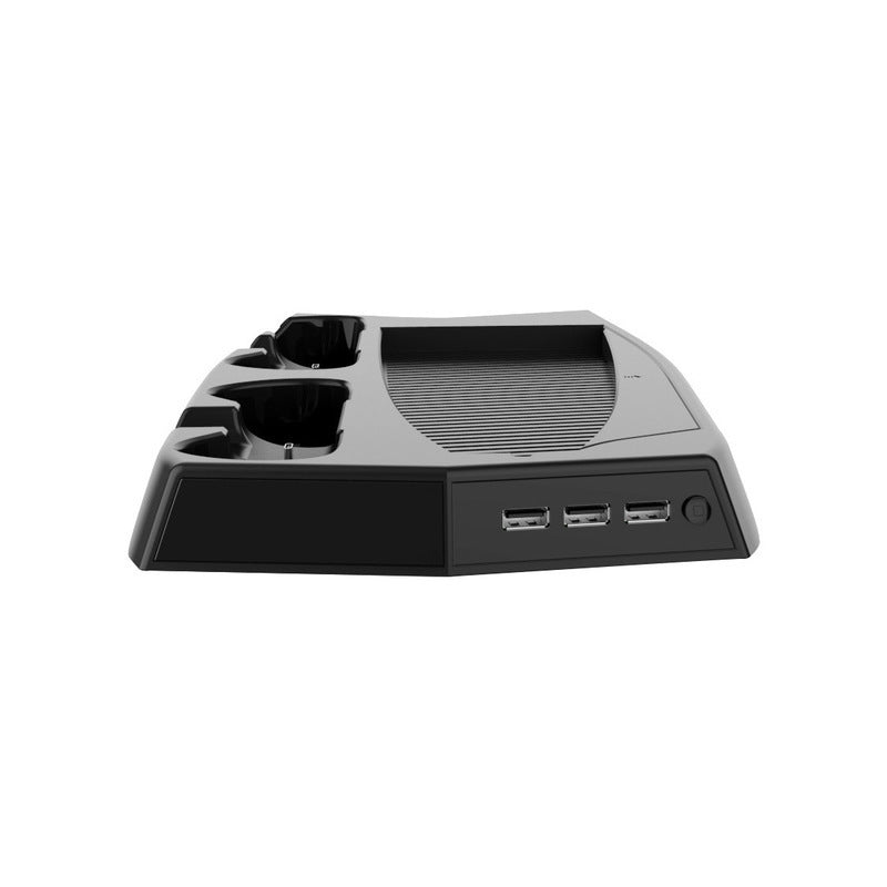 JMT-582794 PS5 Multifunctional Cooling Fan and Charging Base with USB Hub and Dual Controller Chargers