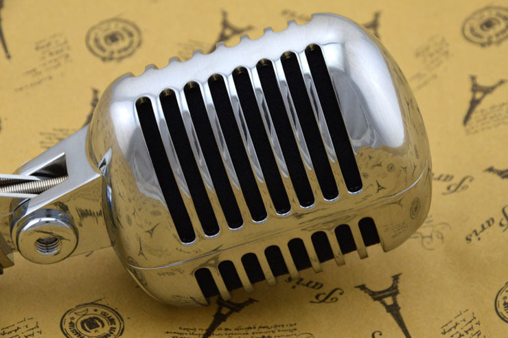 JMT-583498 Dynamic KTV Karaoke Jazz Microphone – All-Metal, Drop-Resistant, 12+ Hours Battery Life, Heart-Shaped Directionality