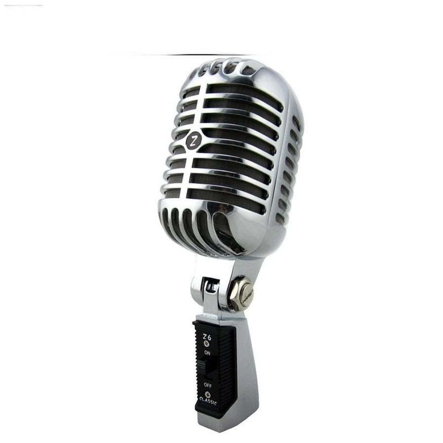 JMT-583498 Dynamic KTV Karaoke Jazz Microphone – All-Metal, Drop-Resistant, 12+ Hours Battery Life, Heart-Shaped Directionality