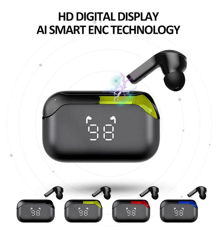 JMT-583498 Waterproof Wireless Sports Earbuds with Bluetooth 5.3 Technology
