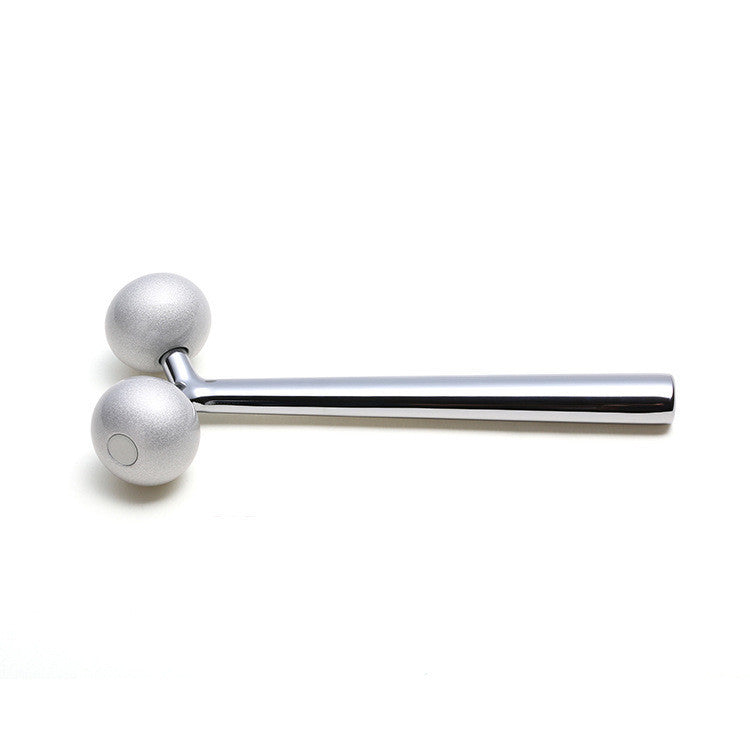 JMT-583562 3D Roller Massage Beauty Instrument - Aluminum/Zinc Alloy, Compact Design, Lightweight, Includes Instructions