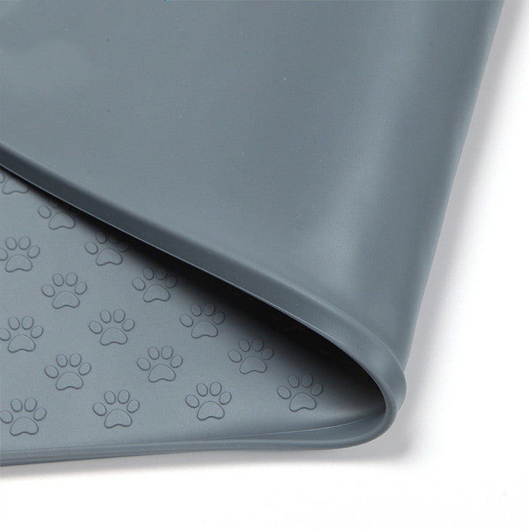 JMT-583626 Eco-Friendly Silicone Pet Mat with Anti-Slip and Leak-Proof Design, Ideal for Drinks and Chilled Foods