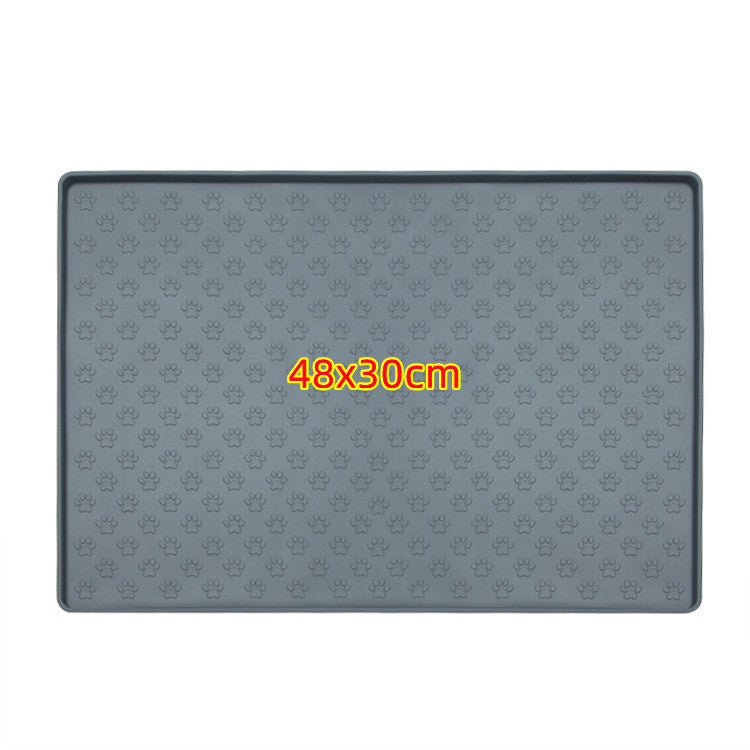 JMT-583626 Eco-Friendly Silicone Pet Mat with Anti-Slip and Leak-Proof Design, Ideal for Drinks and Chilled Foods