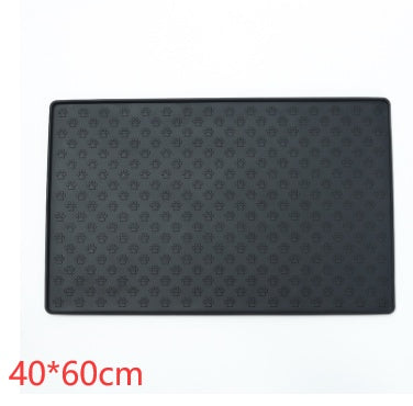 JMT-583626 Eco-Friendly Silicone Pet Mat with Anti-Slip and Leak-Proof Design, Ideal for Drinks and Chilled Foods
