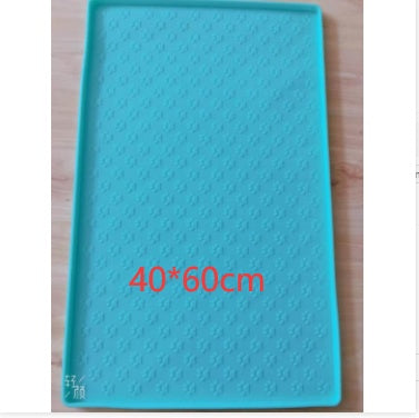 JMT-583626 Eco-Friendly Silicone Pet Mat with Anti-Slip and Leak-Proof Design, Ideal for Drinks and Chilled Foods