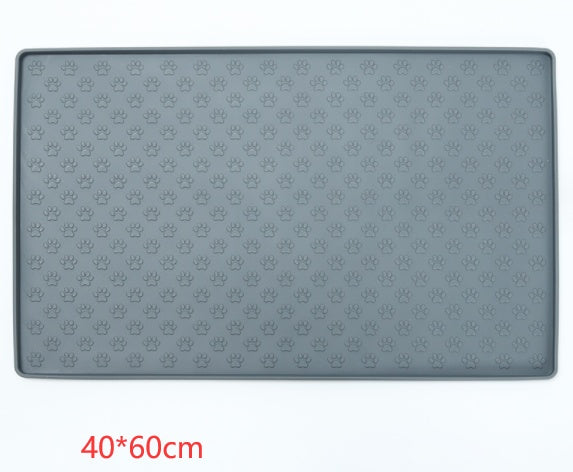 JMT-583626 Eco-Friendly Silicone Pet Mat with Anti-Slip and Leak-Proof Design, Ideal for Drinks and Chilled Foods