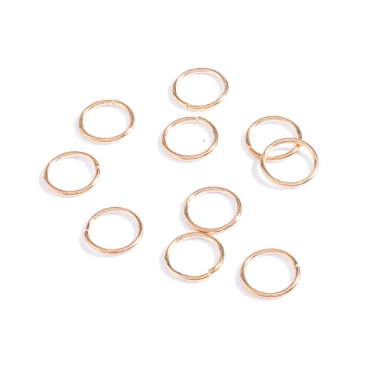 JMT-583690 Alloy DIY Hair Braid Circle Hair Clips Set - 10pcs Hair Accessories