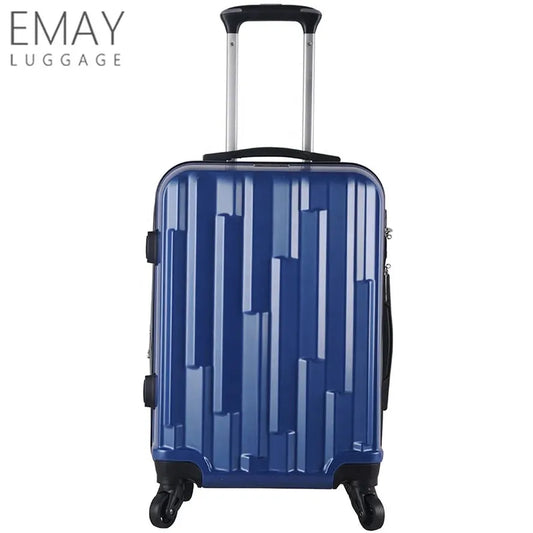 JMT-583882 Lightweight ABS Travel Trolley Carry-On Luggage Bag with Smooth-Gliding Wheels