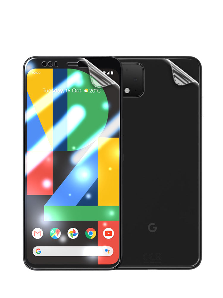 JMT-584330 Google Pixel 4XL Hydrogel Film - Super Clear, Anti-Fingerprint & Eye Protection Membrane - Buy 1 Get 1 Free Offer