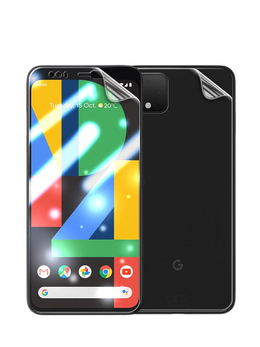 JMT-584330 Google Pixel 4XL Hydrogel Film - Super Clear, Anti-Fingerprint & Eye Protection Membrane - Buy 1 Get 1 Free Offer
