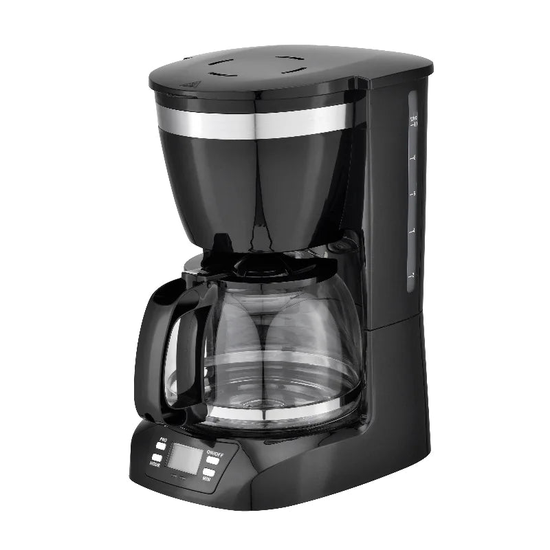 JMT-584586 Drip Coffee Maker, 1.25 L Capacity, Brews 8-10 Cups of Fresh Coffee