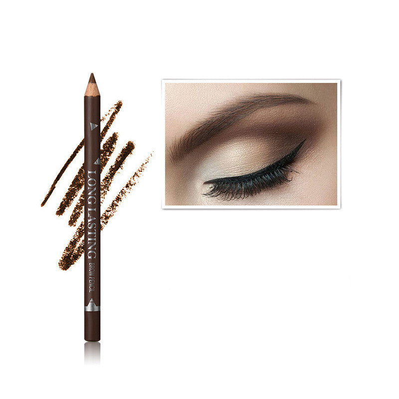 JMT-584586 Non-fading Non-smudge Eyebrow Pencil in Black, Dark Brown, and Brown Shades