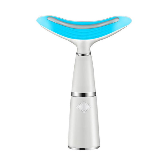 JMT-584714 Neck Massager with Lifting and Firming Effects, Micro-Current and Temperature Control for Skin Contouring