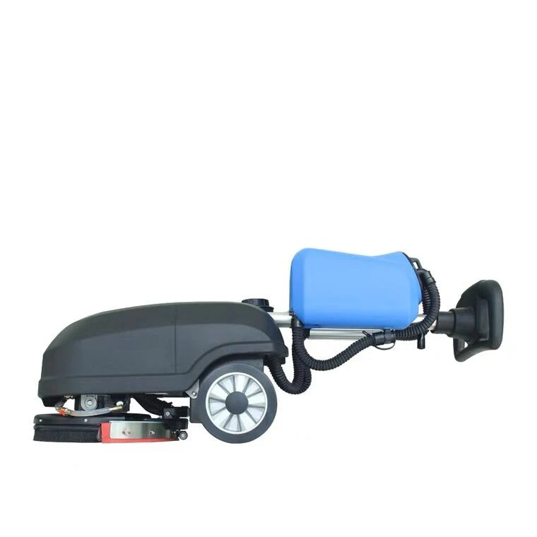 JMT-584778 Compact Battery-Powered Mini Auto Floor Scrubber for Efficient Office and Shop Cleaning