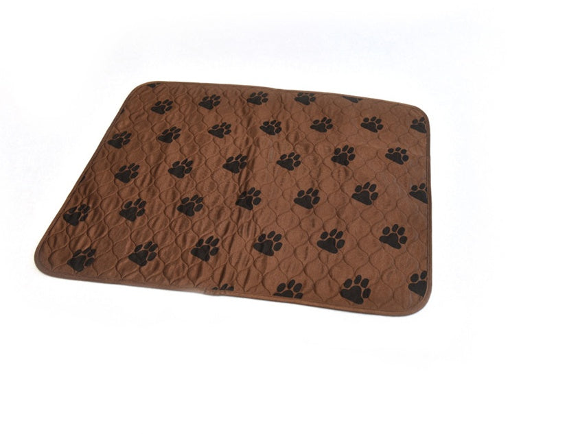 JMT-584778 Kennel Pad Dog Bed for Pets in Wine Red, Bright Yellow, and Light Brown