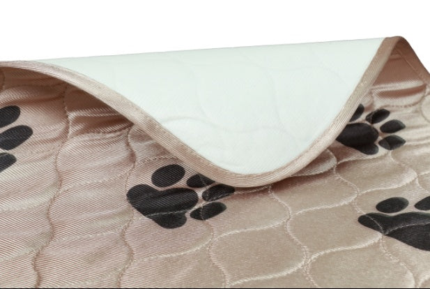 JMT-584778 Kennel Pad Dog Bed for Pets in Wine Red, Bright Yellow, and Light Brown