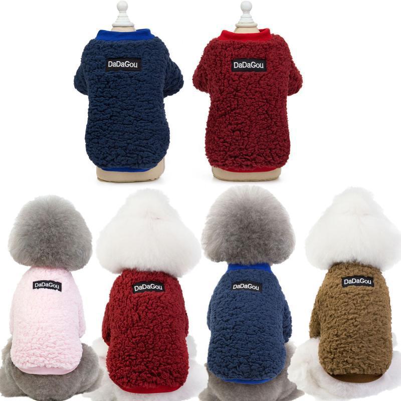 JMT-585226 Cozy Casual Fleece Outfit for Puppies - Warm Dog Clothes