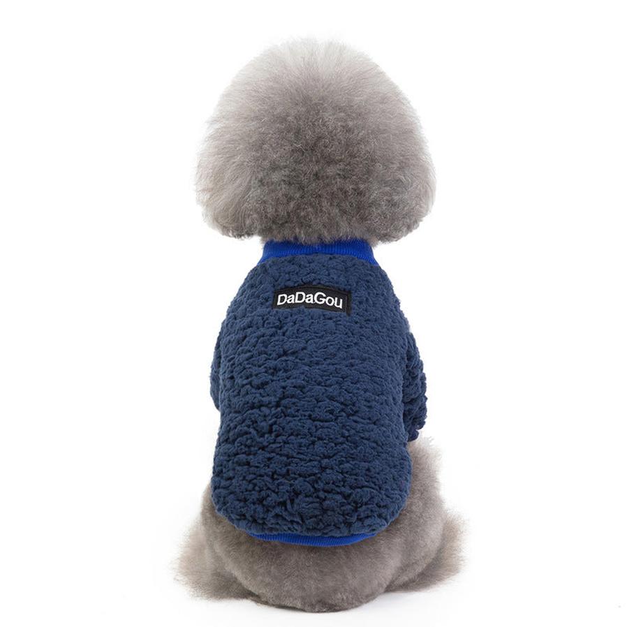 JMT-585226 Cozy Casual Fleece Outfit for Puppies - Warm Dog Clothes