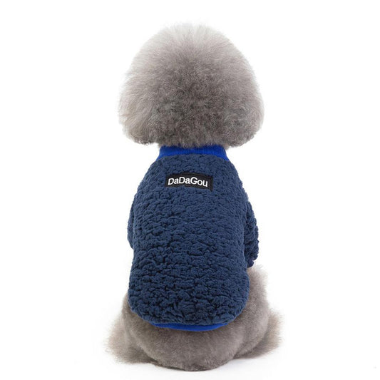 JMT-585226 Cozy Casual Fleece Outfit for Puppies - Warm Dog Clothes
