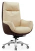 JMT-585226 Luxurious High Back Swivel Leather Office Chair for Home and Professional Use
