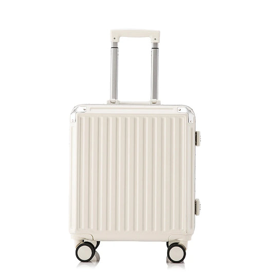 JMT-585354 18-Inch Cabin Trolley with Cup Holder - Ideal for Travel and Computer Use
