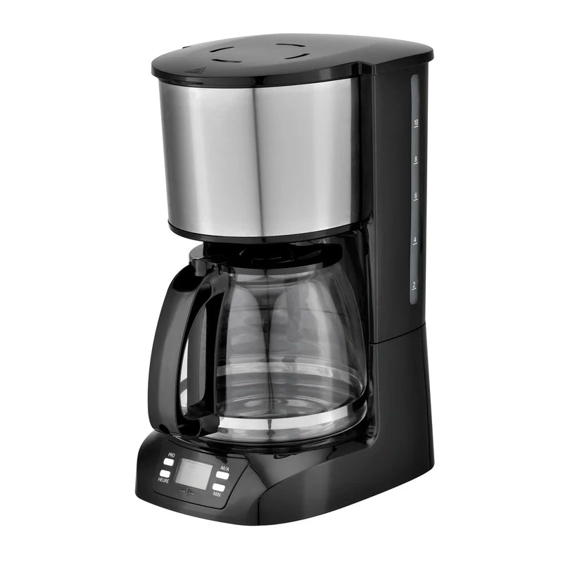 JMT-585738 1.5L Drip Coffee Maker with Optional Backlight LCD Display