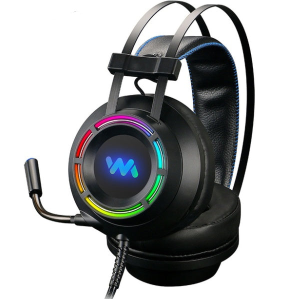 JMT-585802 7.1 Channel Virtual Surround Sound Gaming Headset with Noise Cancelling Microphone and Comfortable Design