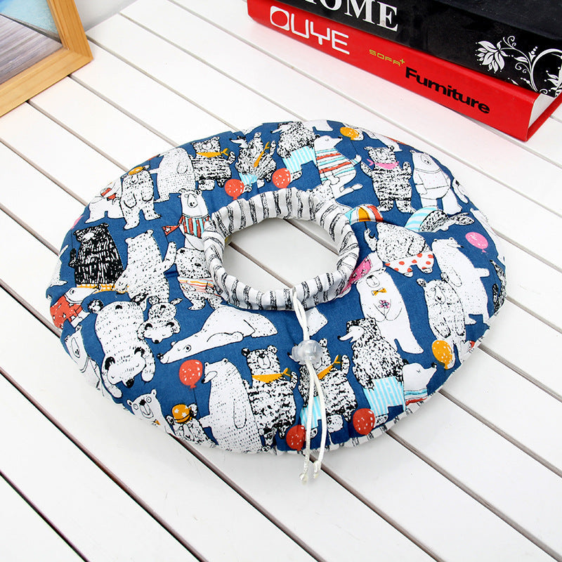 JMT-585930 Cotton Non-slip Soft Ring for Cats and Small Pets - 29cm Diameter, 80g Weight, Suitable for 2.5-10kg Pets