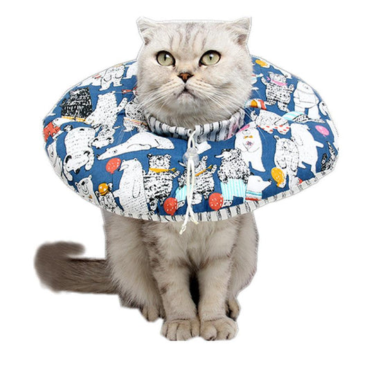 JMT-585930 Cotton Non-slip Soft Ring for Cats and Small Pets - 29cm Diameter, 80g Weight, Suitable for 2.5-10kg Pets