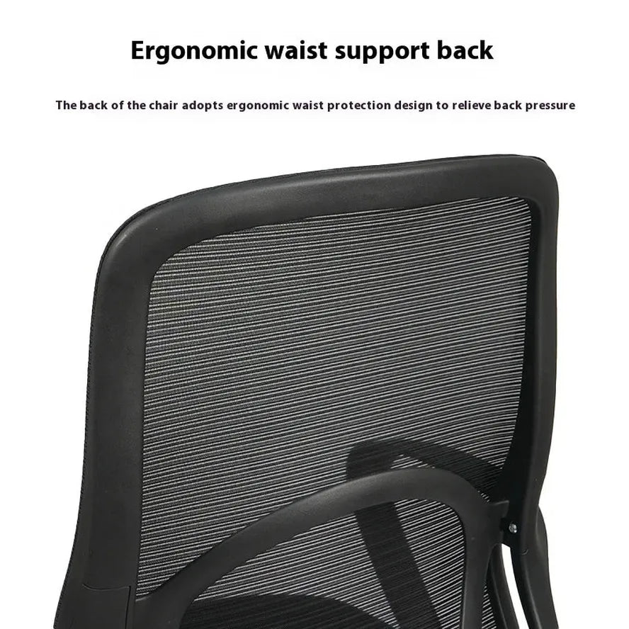 JMT-586378 Ergonomic Mesh Swivel Office Chair with Tilting and Lifting Function for Professional and Hotel Use