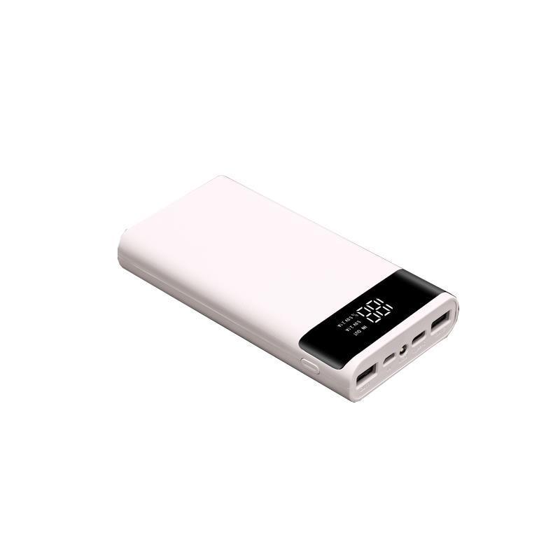 JMT-586634 18650 Lithium Battery Charging Box with LCD Display, 20000mAh Capacity, Multiple USB Ports, Lightweight and Portable for Outdoor Use