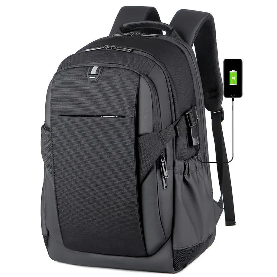 JMT-586634 Spacious 17-Inch Nylon Business Backpack for Students and Professionals