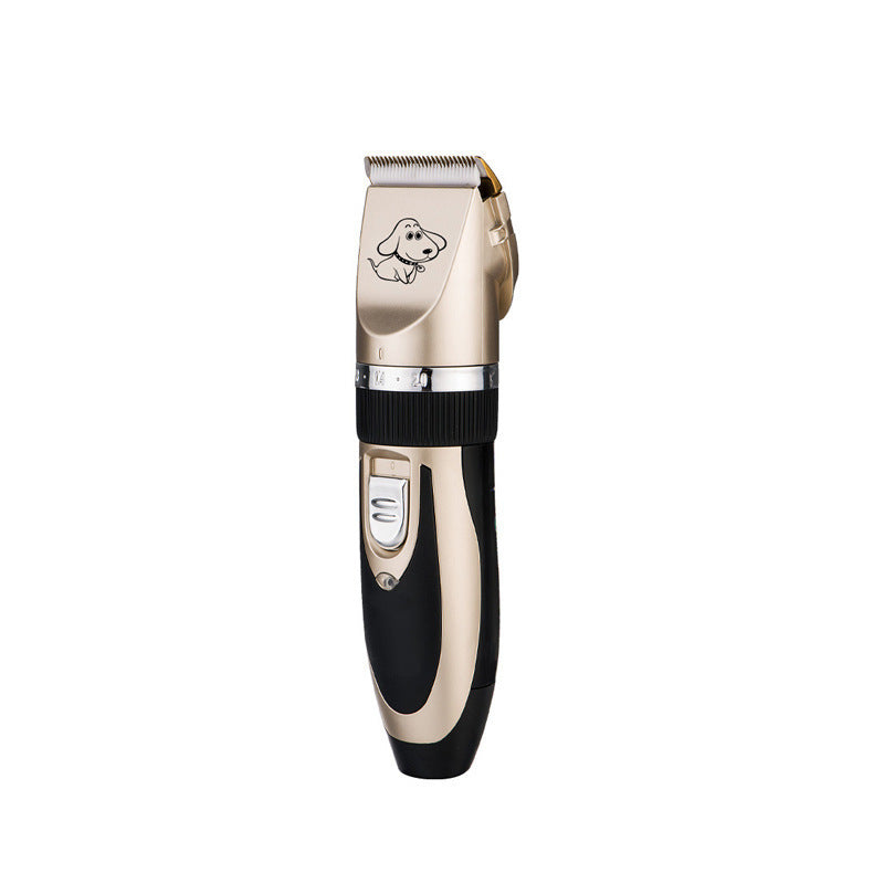 JMT-586698 Titanium Ceramic Blade Pet Clippers with 100CM Charger Cord, 5-Hour Charge, 45-60 Minutes Runtime