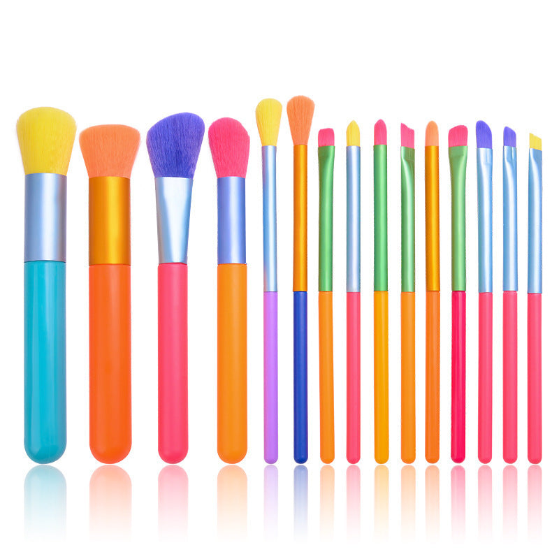 JMT-586890 Portable Makeup Brush Set - 35-Piece Collection for Foundation and Eyeshadow Application