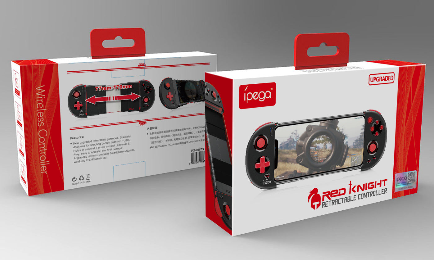 JMT-587082 Retractable Bluetooth Game Joystick for Smartphones – Model PG-9087S, ABS Material, USB Interface