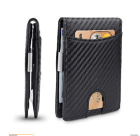 JMT-587146 Genuine Leather RFID Anti-Theft Card Holder for Men and Women - Multiple Colors Available