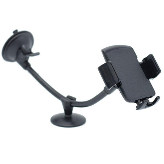 JMT-587466 Universal Suction Cup Phone Holder with Extended Hose and Double Clamp for Vehicles