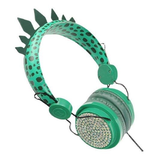 JMT-587594 Children's Wired Headset with Cartoon Design and Integrated Microphone