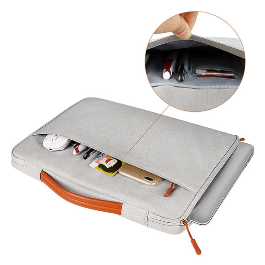 JMT-587594 Waterproof Laptop Sleeve Case for Business and Travel - Stylish and Durable Computer Bag for Men and Women
