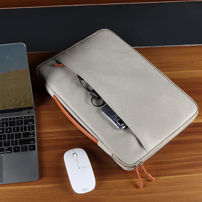 JMT-587594 Waterproof Laptop Sleeve Case for Business and Travel - Stylish and Durable Computer Bag for Men and Women