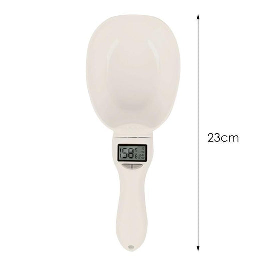 JMT-587786 Electronic Weighing Spoon for Pet Food - Accurate Measurement Tool for Cats and Dogs, ABS Material, 250ml Capacity